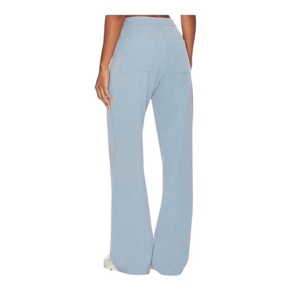 WeWoreWhat Wide Leg Pants in Light Blue - Picture 2 of 10